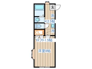 ベルパークみずほ台の物件間取画像